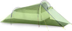 Night Cat Ultralight Tunnel Tent: Waterproof Lightweight Two People Backpacking Tent for Outdoor Camping Hiking Treeking with Double Layers Aluminum Poles and Footprint