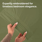 Standard Pillow Cases Set of 2 - Ultra Soft Hotel Quality Pillowcase Covers - Comfy Bedding for Women, Men, Kids & Teens - Machine Washable Pillow Protectors - 2 Piece Set - Standard Size Sage Green