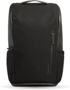 Troubadour Pioneer Backpack 3.0 - Premium Everyday Bag with Padded Laptop Section, Ventilated Shoe Compartment & Sustainable Waterproof Material - All-Day LIghtweight Comfort Design - Black