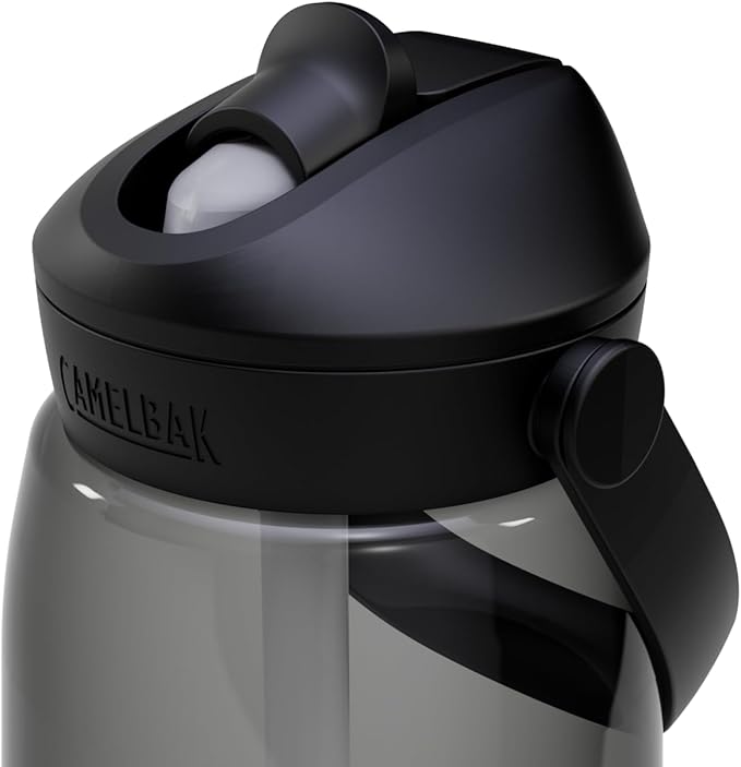 CamelBak Thrive Flip Straw Tritan Renew Water Bottle Charcoal, 32oz