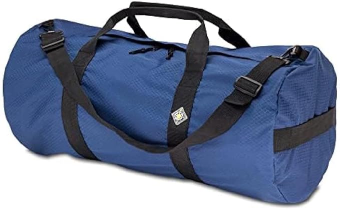 North Star Sports Foldable Duffle Bag for Travel, Gym & Outdoor Camping | Tough and Packable Sport Equipment Bag & Gear Organizer | Heavy Duty Large Duffel Bags for Traveling