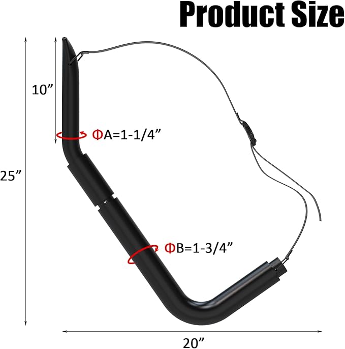 UNITEDPOWER Kayak Storage Racks, Heavy Duty Garage Hangers, Jumbo Wall Hooks for Canoe, Ladder, Bicycle, Folding Chairs, Surfboard, Snowboard, Hose and Tools