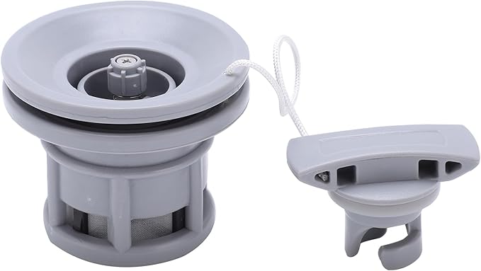 PVC Air Gas Valve Replacement, Lightweight Marine Kayak Exhaust Valve, Easy to Inflate and Deflate Boat Air Valve for Most Inflatable Boats, River Rafts and Kayaks