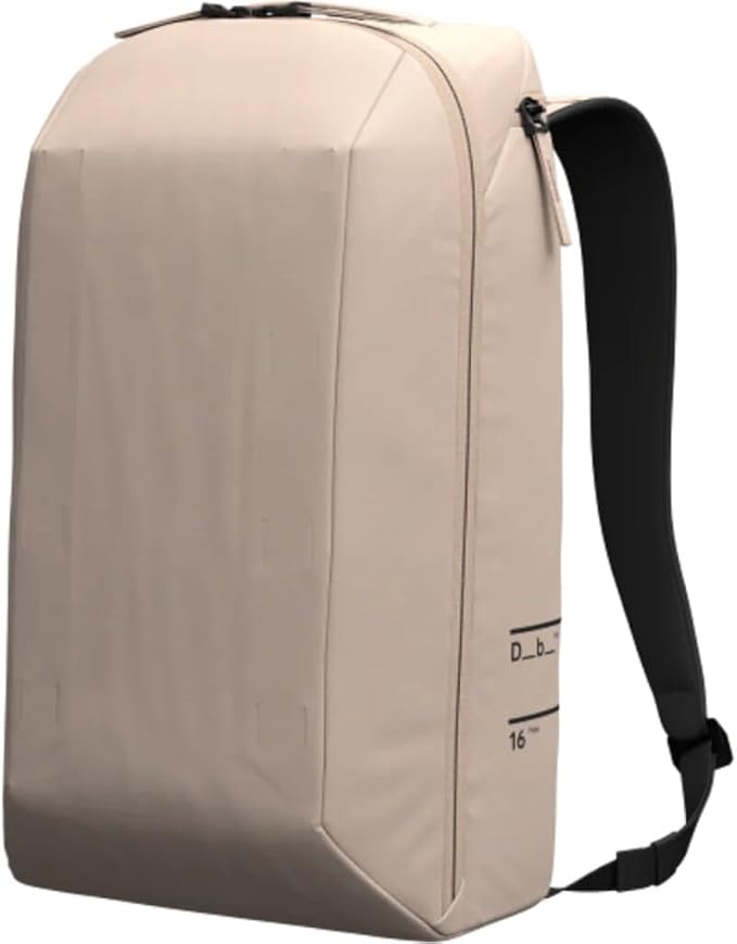Db Journey Freya Backpack - Compact Travel Backpack for Women with Laptop Compartment for Work & Gym, Luggage Backpack with Roller Bag Hook-Up, 16L - Fogbow Beige