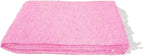 Open Road Goods Solid Color Mexican Yoga Blanket – Large Handwoven Throw for Yoga, Beach, Camping or Home – Soft and Durable Cotton Blend