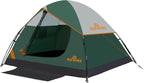 2-12 Person Tents for Camping Waterproof, Backpack Double Layer Tents, Perfect Picnics, Fishing and Backyard Camping