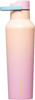 Corkcicle Sport Canteen - Keeps Drinks Cold 25 Hours - Stainless Steel Water Bottle - Triple-Insulated - Spill-Proof - Summer Drinkware Gift - Keeps Drinks Ice Cold - 20 oz - Lover