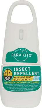 PARAKITO Mosquito, Insect & Bug Spray Bundle - Includes Spray, Black Wristband & 4 Refills | DEET Free, Citronella Essential Oils, Perfect for Camping, Hiking, Travel Outdoor Activities