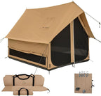WHITEDUCK Rover Canvas Scout Tent, Waterproof, 4 Season Luxury Outdoor Camping and Glamping Yurt Tent