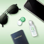 Biotrue Hydration Plus Contact Lens Solution, Multi-Purpose Solution for Soft Contact Lenses, Lens Case Included, 2 FL OZ Travel Size