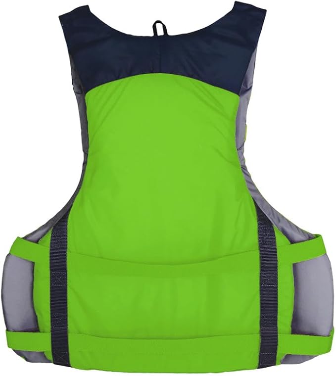 Stohlquist FIT Oversized Adult Life Jacket, US Coast Guard Approved Type III Life Vest, PFD for Men and Women, Easily Adjustable, Lightweight and High Buoyancy - Plus Size (48-60" Chest)
