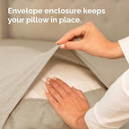 King Pillow Cases Set of 2 - Ultra Soft Hotel Quality Pillowcase Covers - Comfy Bedding for Women, Men, Kids and Teens - Machine Washable Pillow Protectors - 2 Pieces Set - King Size Heathered Beige