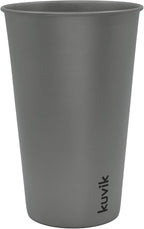 Kuvik Titanium Cup 500ml (16.9 oz) - Ultralight and Compact Cup for Backpacking, Camping, and Home