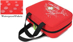 Handy First Aid Bag Empty (Bag Only), First Aid Kit Portable For Home, Office, Vehicle, Emergency Kit For Your Next Adventure, First Aid Supplies Organizer Bag For Camping, Travel, Sports, Red Pouch