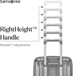 Samsonite UpLIFT Carry-On Hardside Luggage with Spinner Wheels - Airline-Approved, TSA Lock, Adjustable Handle System - Polycarbonate Hard Suitcase for Ultra Lightweight Travel - Silver Shimmy