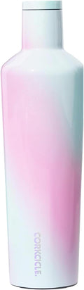 Corkcicle Classic Canteen Insulated Water Bottle - Stainless Steel Reusable Tumbler - Triple Insulated - Keeps Drinks Cold 25 Hours or Hot 12 Hours - Cupholder Friendly - Unicorn Wonderland - 25 oz