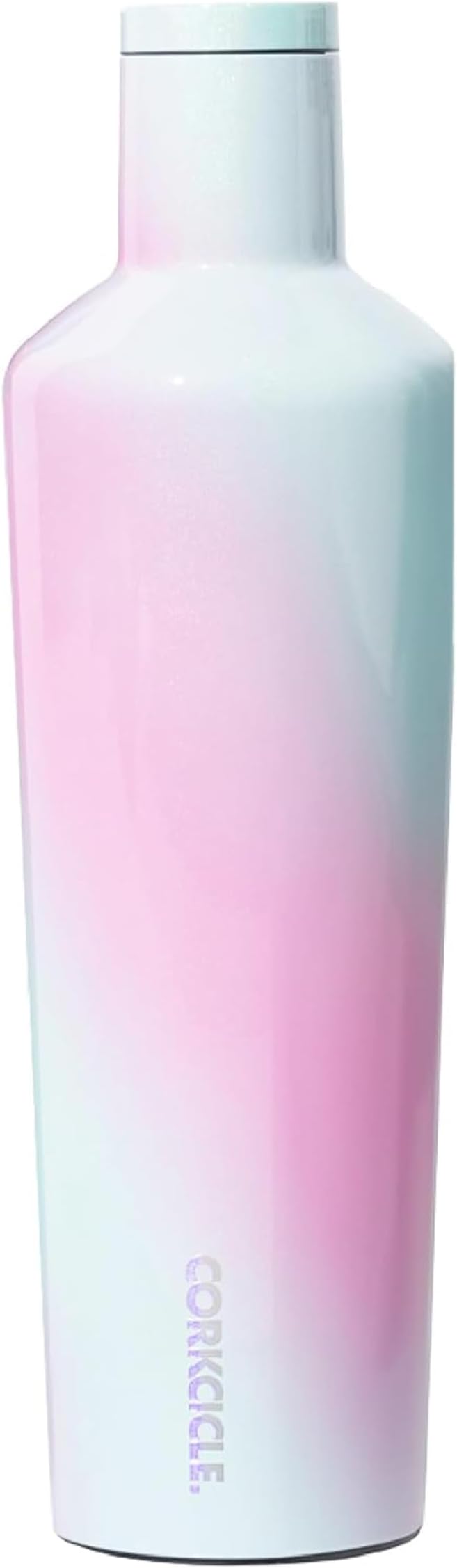 Corkcicle Classic Canteen Insulated Water Bottle - Stainless Steel Reusable Tumbler - Triple Insulated - Keeps Drinks Cold 25 Hours or Hot 12 Hours - Cupholder Friendly - Unicorn Wonderland - 25 oz