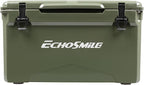EchoSmile 25/30/35/40/60/75 Quart Rotomolded Cooler, Built to Stand up to The Rigors of The Journey