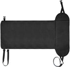 Airplane Foot Hammock Plane Footrest Support Travel Essentials for Car Office Home, Black