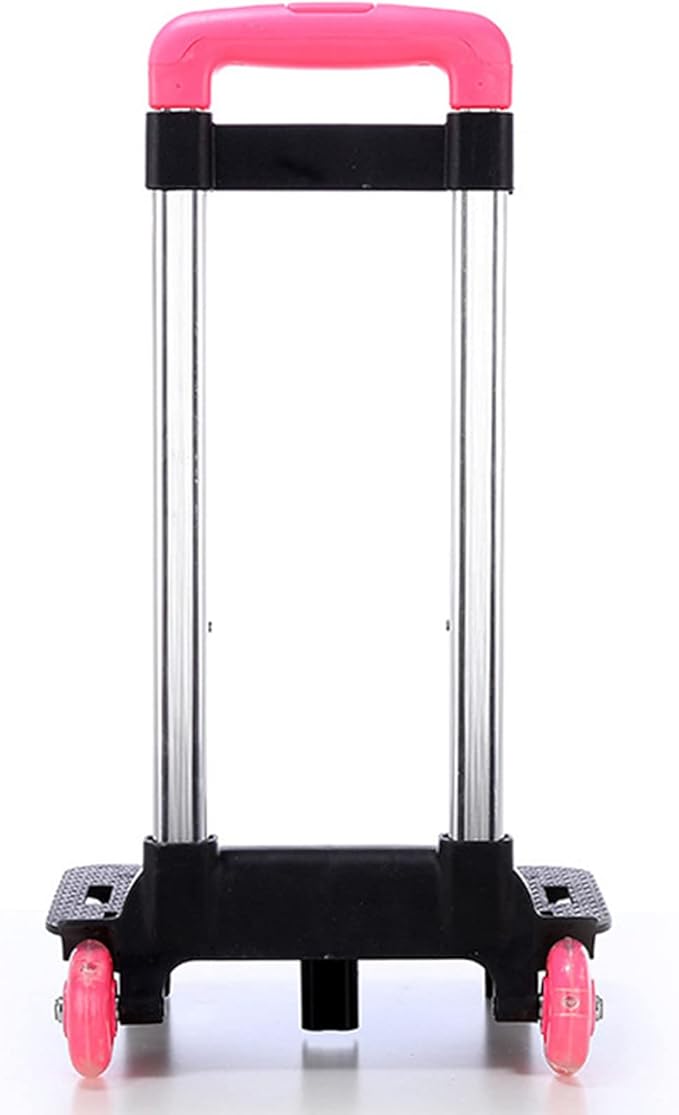 2 Backpack Trolley Aluminium Alloy Foldable Trolley Cart ' s Luggage Travel Hand Cart for Backpack Folda