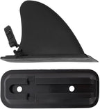 1 Pairs Surfing Fins, Inflatable Paddle Board Fins, 4-inch Center Fin with Base,Detachable Fin Dock Tail Fin for Long Board Paddle Board Surfboard Surfing Kayak Fin