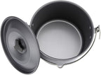 MyLifeUNIT Camping Pot Cookware, Portable Cooking Pot for Outdoor Camping Hiking, 5-Quart