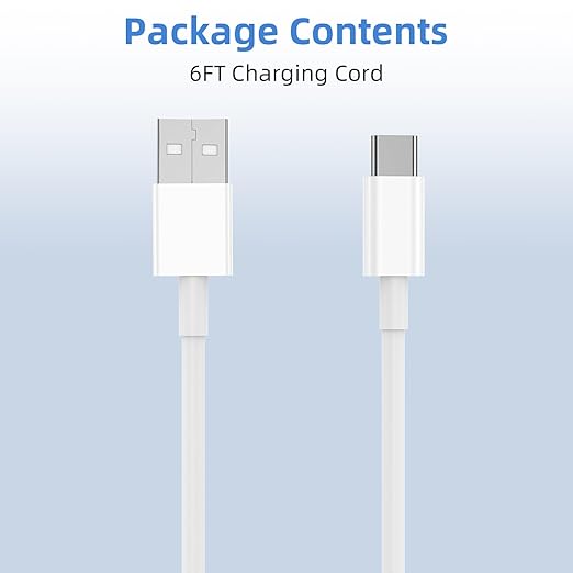 2Pack 6FT USB to USB C Cable for iPhone 17 16 15 Charger Cord, for Apple 17 16 15 Pro/Pro Max/Plus Type C Cord, for iPad Pro 12.9/11, Air 5th/4th Gen, Car Charger Carplay Charging Cable