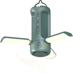 Foldable Camping Lantern with Bluetooth Speaker, Portable Flashlight, LED Folding Tent Lights, 750Lm, 5 Modes