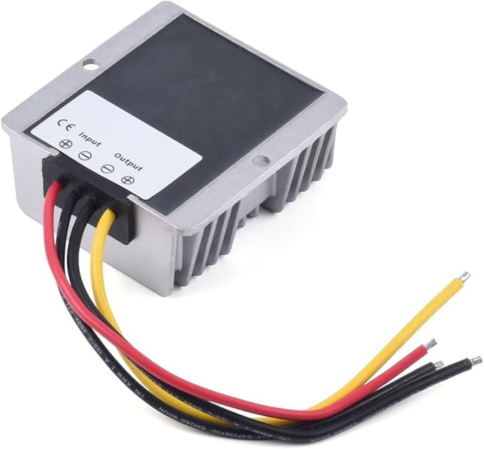 DC 36V-72V to 5V DC Step Down Converter 20A 100W Buck Regulator Waterproof Voltage Transformer Power Supply Module for Golf Cart Vehicle Car