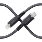 360 Electrical Lightning to USB-C Charging Cable – 5ft, MFi Certified, Fast Charge Compatible, Durable & Tangle-Free
