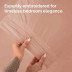Pillowcases - Ultra Soft Hotel Quality Pillowcase Covers - Comfy, Cozy & Wrinkle Free - Shrinkage and Fade Resistant - Machine Washable Pillow Protectors - (Queen, Mauve, 4 Piece Set)
