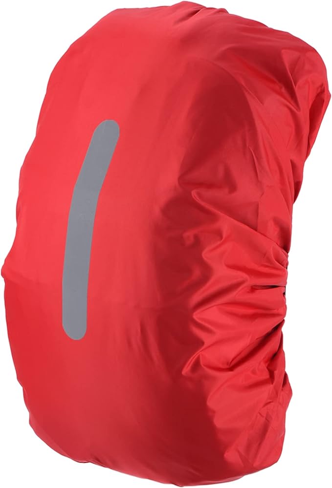 PATIKIL Waterproof Backpack Rain Cover, Non-Slip Backpack Cover with Vertical Reflective Strap Stay Dry for Hiking, Camping, Hunting