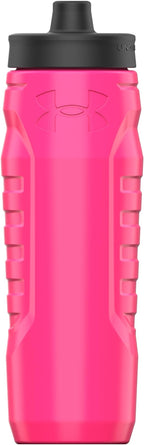 Under Armour 32oz Sideline Squeeze Bottle Hot Pink