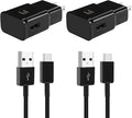 Type C Charger Fast Charging, Android Phone Charger with 8FT USB Type C Cable for Samsung Galaxy S23/S23 Ultra/S22/S21/S20/S20+/S10/S10+/S10e/S9/S9+/S8/S8Plus/Edge/Active/Note 8/9/10/20-Black