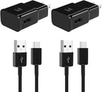 Android Phone Charger, Samsung Charger Fast Charging Cord with 6.6ft Type C Cable for Samsung Galaxy S26/S25/S24/S24Ultra/S23/S23 Ultra/S22/S21/S20/S20+/S10/S10+/S10e/S9/S9+/S8/Note 8/9/10/20