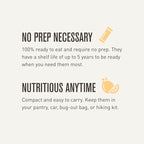 Roundhouse Provisions by Chuck Norris Emergency Food Bars - High Calorie Lemon Shortbread, 14 Vitamins & Minerals - Whole Grain Sorghum, 5-Year Shelf Life - Survival Rations for Crisis & Adventure