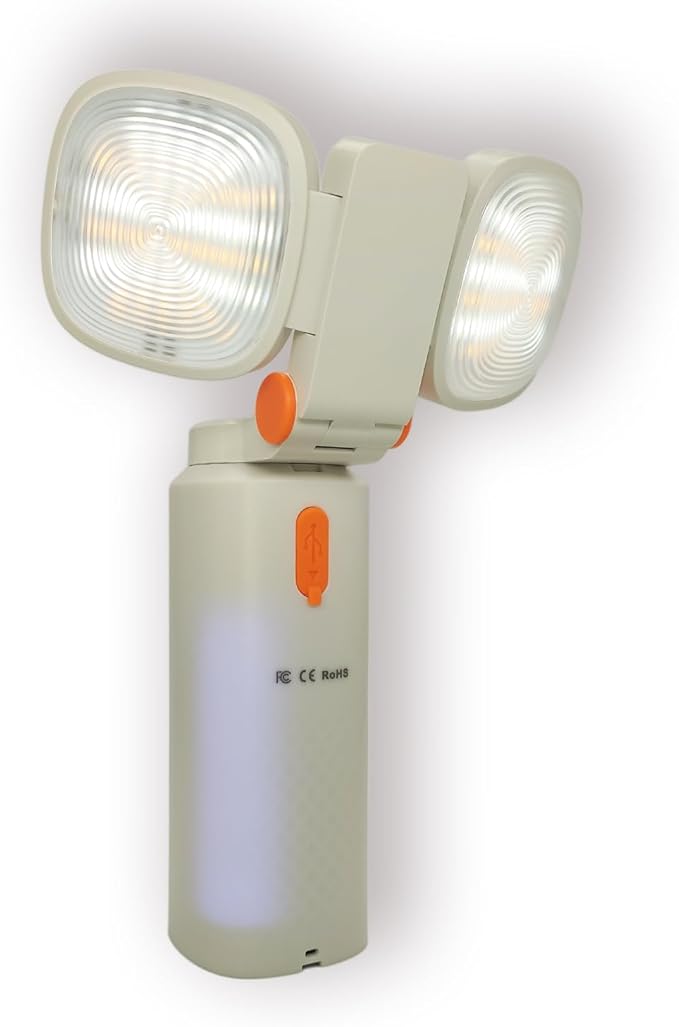 CC2 - PRO Camping Light: 2000 Lumens, 5 - in - 1 (Flashlight/Ambient/Work/Fill/SOS), 10000mAh, IP54 Waterproof for Outdoor Adventures