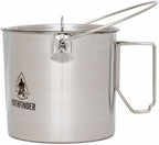 The Pathfinder School Stainless Steel Bush Pot and Lid Set (64 ounce)