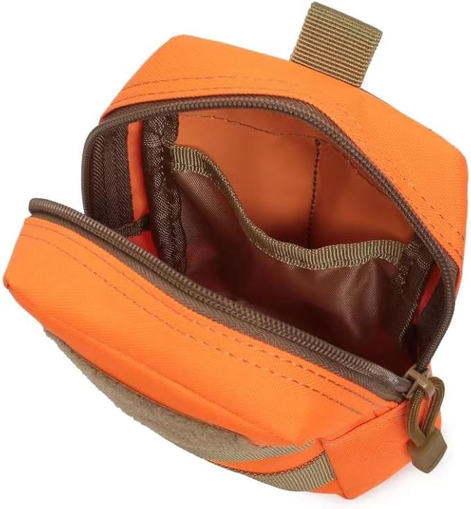 2 Pack Molle Pouches - Tactical Compact Water-Resistant EDC Pouch