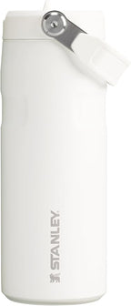 Stanley IceFlow Flip Straw 2.0 Water Bottle 16 OZ | Built-In Straw with Larger Opening | Lightweight & Leak-Resistant | Insulated Stainless Steel | BPA-Free | Frost