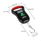 Luggage Weight Scale, Handheld Digital Luggage Scale with Grip for Travel Portable Electronic Weighing Suitcase & Bag 110Lb/50kg Lightweight,for Travel