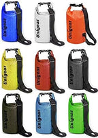 Unigear Dry Bag Waterproof, 2L/5L/10L/20L/30L/40L Floating and Lightweight Bags for Kayaking, Boating, Fishing, Swimming and Camping with Waterproof Phone Case