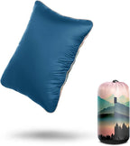 Camping Pillow,Supportive Compressible Travel Pillow Large Size Lightweight Camp Pillow with Storage Bag for Camping,Hiking,Backpacking,Airplane