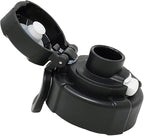 Speedfil Speedflask 21 oz. Vacuum Insulated Stainless Steel Cycling Sports Water Bottle with NEW Bounce Back Lid 2.0 (Black)