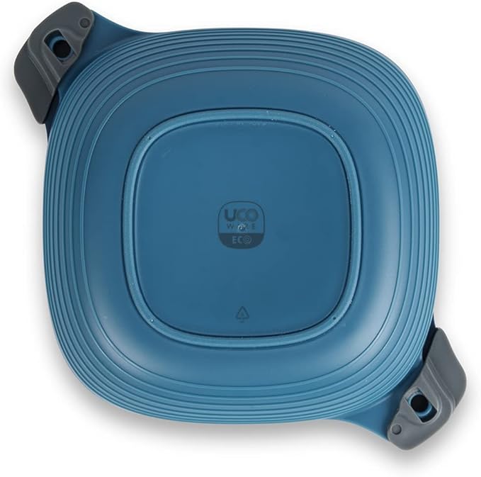 UCO Recycled ECO 5-Piece Camping Mess Kit with Bowl, Plate, Switch Spork Utensil Set