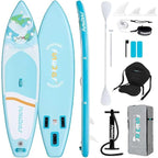 FunWater Stand Up Paddle Board Ultra-Light Inflatable Paddleboard with SUP Accessories for Adults & Youth of All Skill Levels
