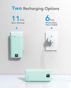 Charmast Portable Charger with Built-in Cables and Wall Plug, 20000mAh 20W USB C Power Bank Fast Charging Battery Pack Compatible with iPhone iPhone 16/15/14/13 Series, Samsung Google iPad etc