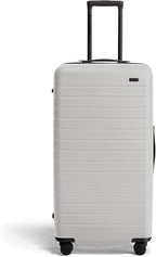 Away Large Trunk Luggage, 31 Inch Hardside Suitcase with Spinner Wheels, Lightweight & Durable, TSA Lock, Ideal for Long Trips, Cloud Gray