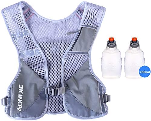 AONIJIE Reflective Running Vest Marathon Running Vest Pack Breathable for Hiking Camping Cycling Race