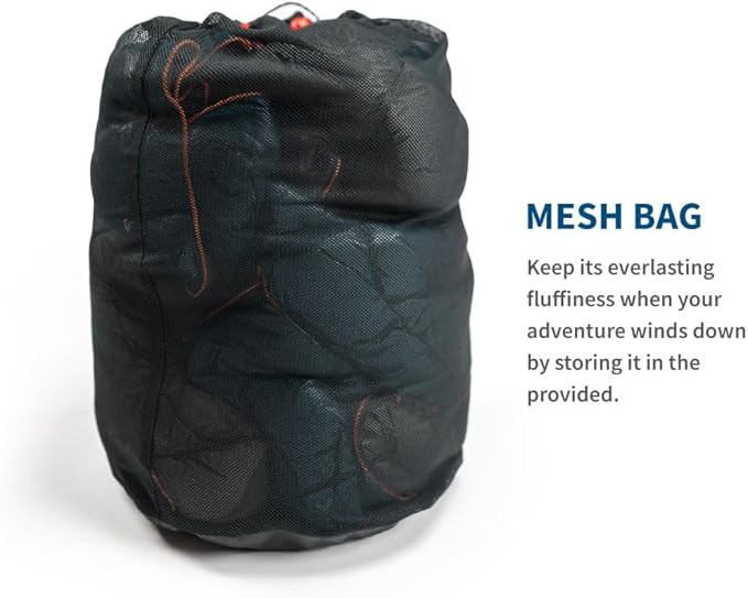 ZOOOBELIVES Ultralight Down Camping Blanket - 1.35lbs, 650 Fill Power Puffy Quilt. Compact & Warm Comforter for Travel, Beach, Hammock, Backpacking - Elevate Your Outdoor Comfort - AlpliveR300